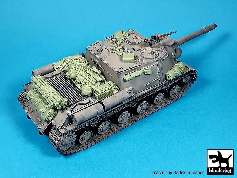 ブラックドッグ T35235 1/35 ISU-152 アクセサリーセット （ズベズダ用）_画像6