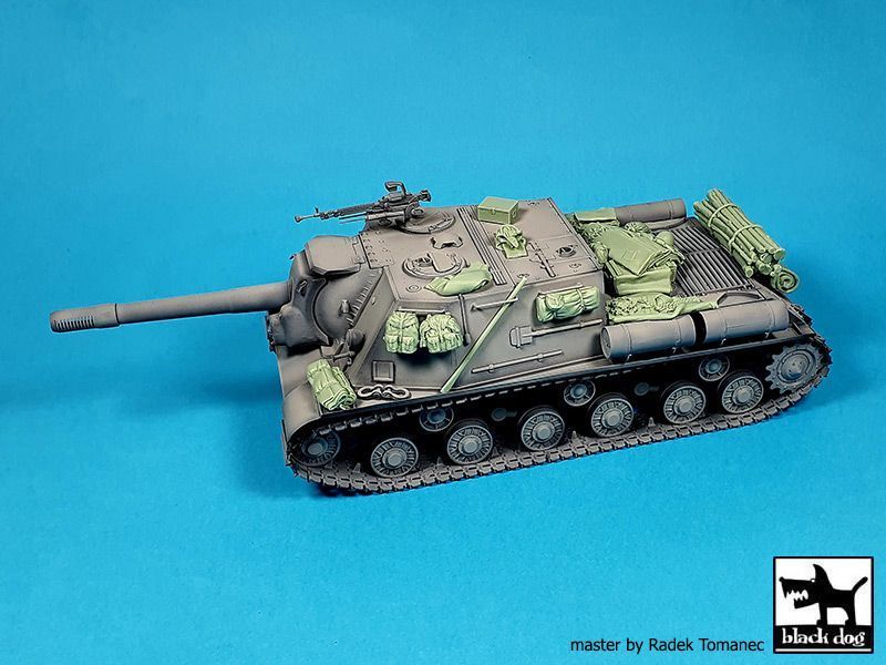 ブラックドッグ T35235 1/35 ISU-152 アクセサリーセット （ズベズダ用）_画像4