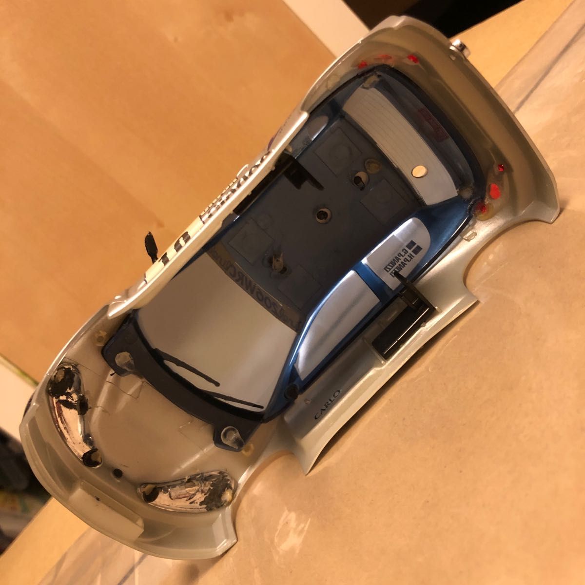 京商ミニッツ用 プジョー206モンテカルロラリー 社外ボディ 京商ミニッツ用 プジョー206モンテカルロラリー 社外ボディ