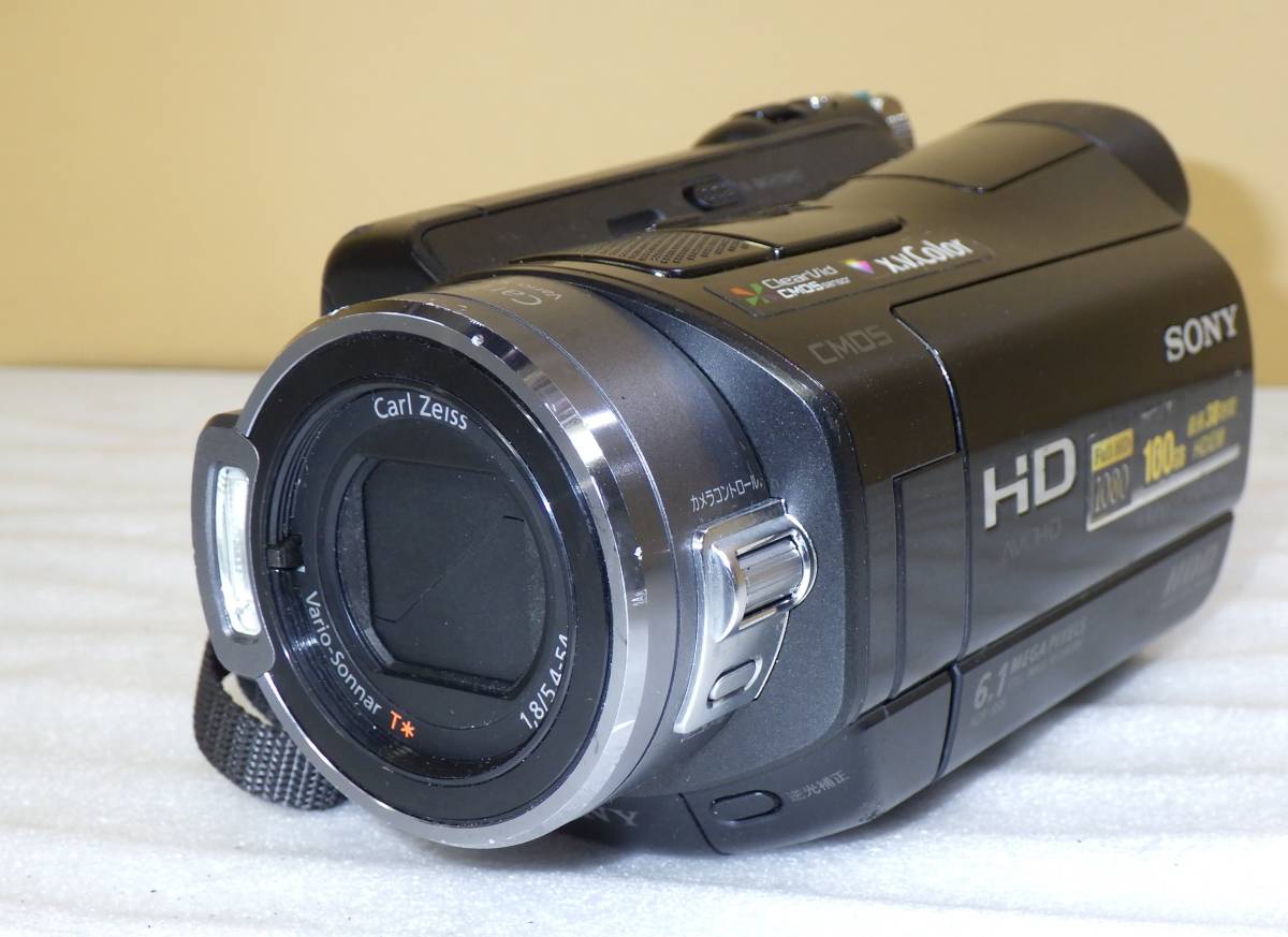 SONY HANDYCAM HDD HDR-SR8 ソニー デジタルビデオカメラ 通電確認のみ# TC00357の画像1