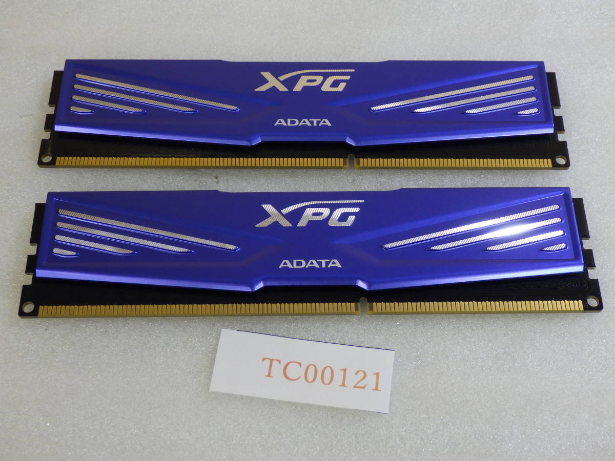 メモリ デスクトップパソコン用 ADATA AX3U1600W4G11-DD PC3 DDR3-1600MHz 4GBx2枚 合計8GB 動作品保証#TC01210_画像4