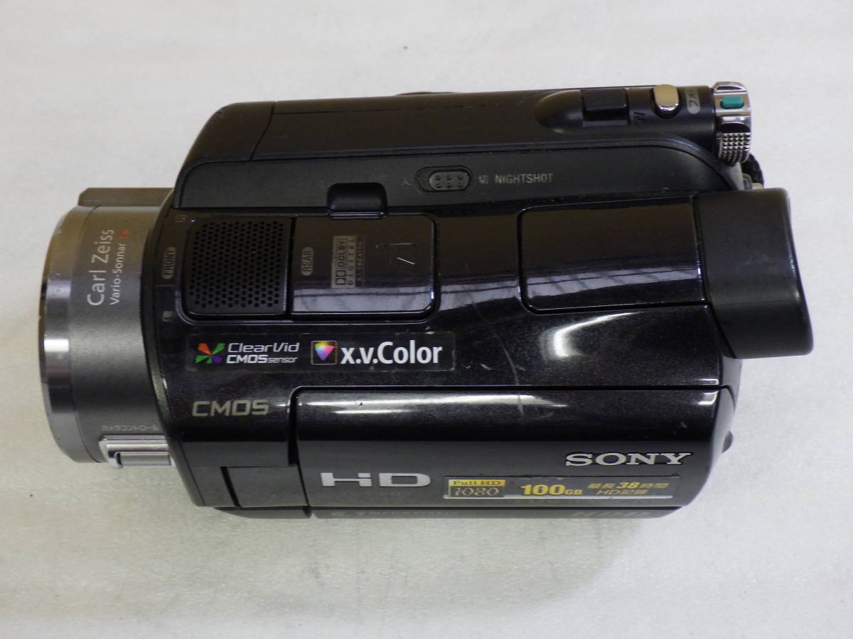 SONY HANDYCAM HDD HDR-SR8 ソニー デジタルビデオカメラ 通電確認のみ# TC00357の画像8