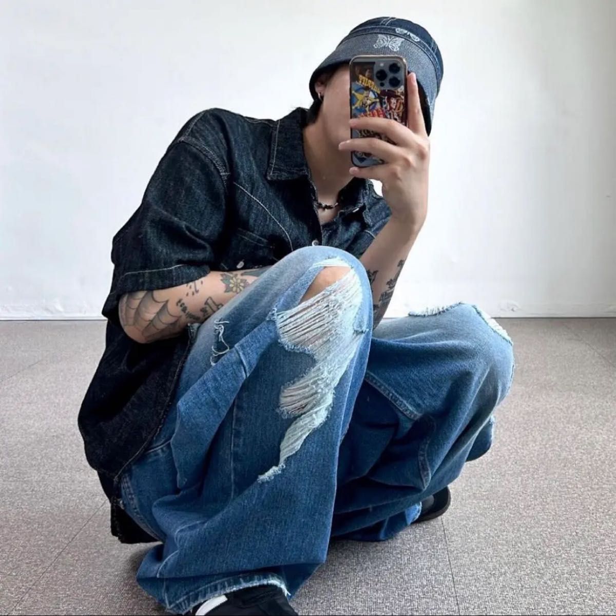 Needles Sailor Hat-10oz Denim Indigo M ②|Yahoo!フリマ(旧 Needles Sailor Hat-10oz Denim Indigo M ②|Yahoo!フリマ(旧