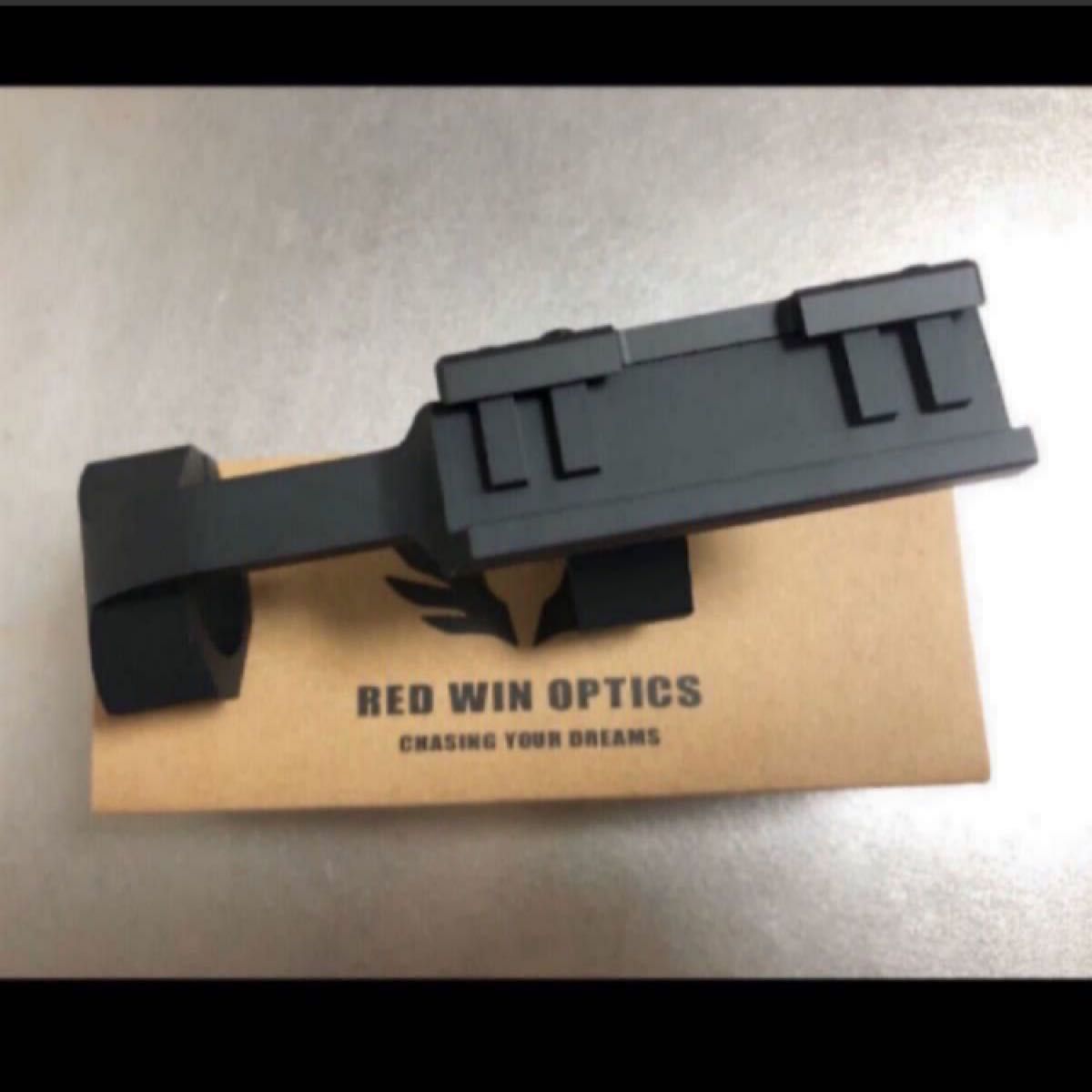 実物 RED WIN OPTICS マウントリング ライフル ワンピース スナイパー スコープ ライト trijicon 30mm
