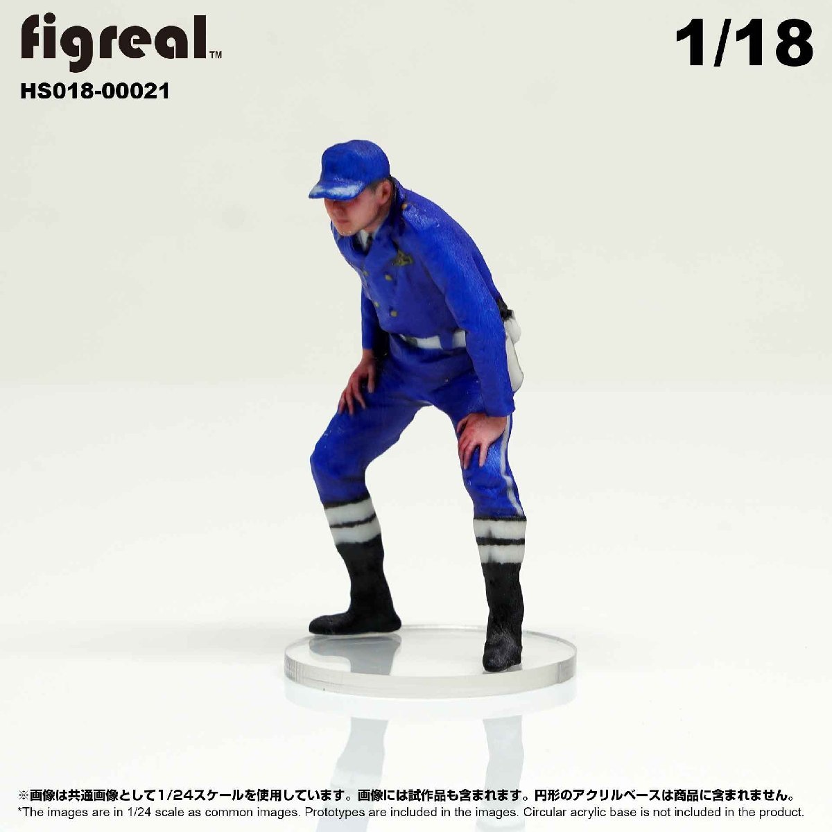 HS018-00021 figreal 日本交通機動隊 1/18 高精細フィギュア_画像3