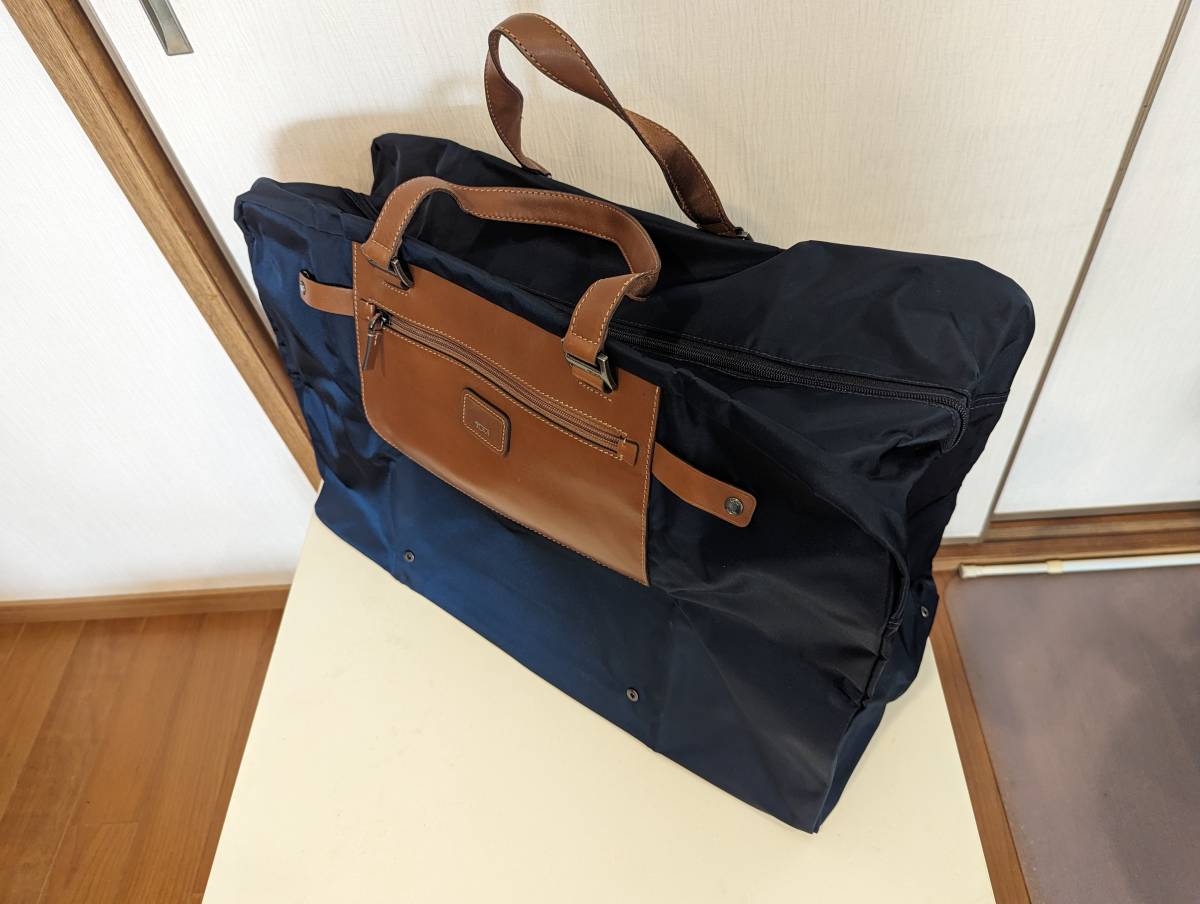 TUMI pack-a-way折畳みバッグ　本革&ナイロン　送料込み_画像8