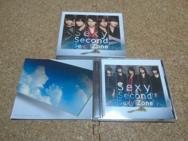 Sexy Zone【Sexy Second】★アルバム★初回限定盤B・CD+DVD★トレカ2枚封入（集合・松島総）★_画像2