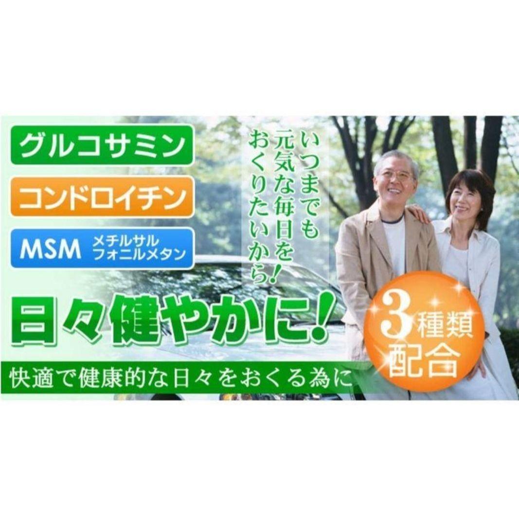 送料無料 新品 グルコサミン&コンドロイチン&MSM 約6ヶ月分 シードコムス サプリメント 美容 ダイエット アンチエイジング 健康食品②_画像4