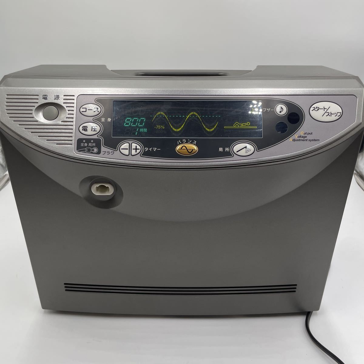 k348※通電確認済マルタカモーヴァス家庭用電位治療器EPR-03M 健康器具