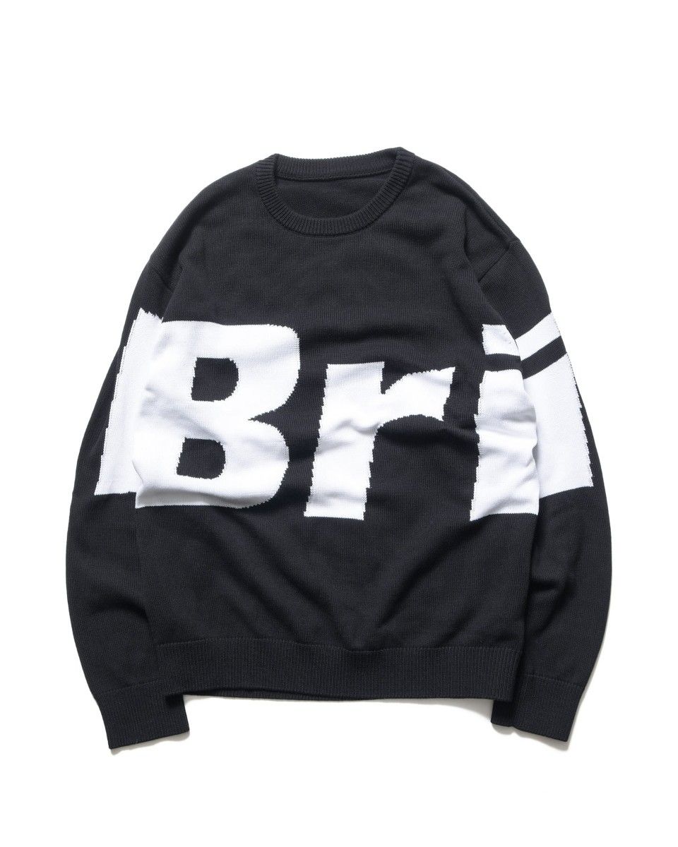 F C Real Bristol BIG LOGO CREWNECK KNIT|PayPayフリマ