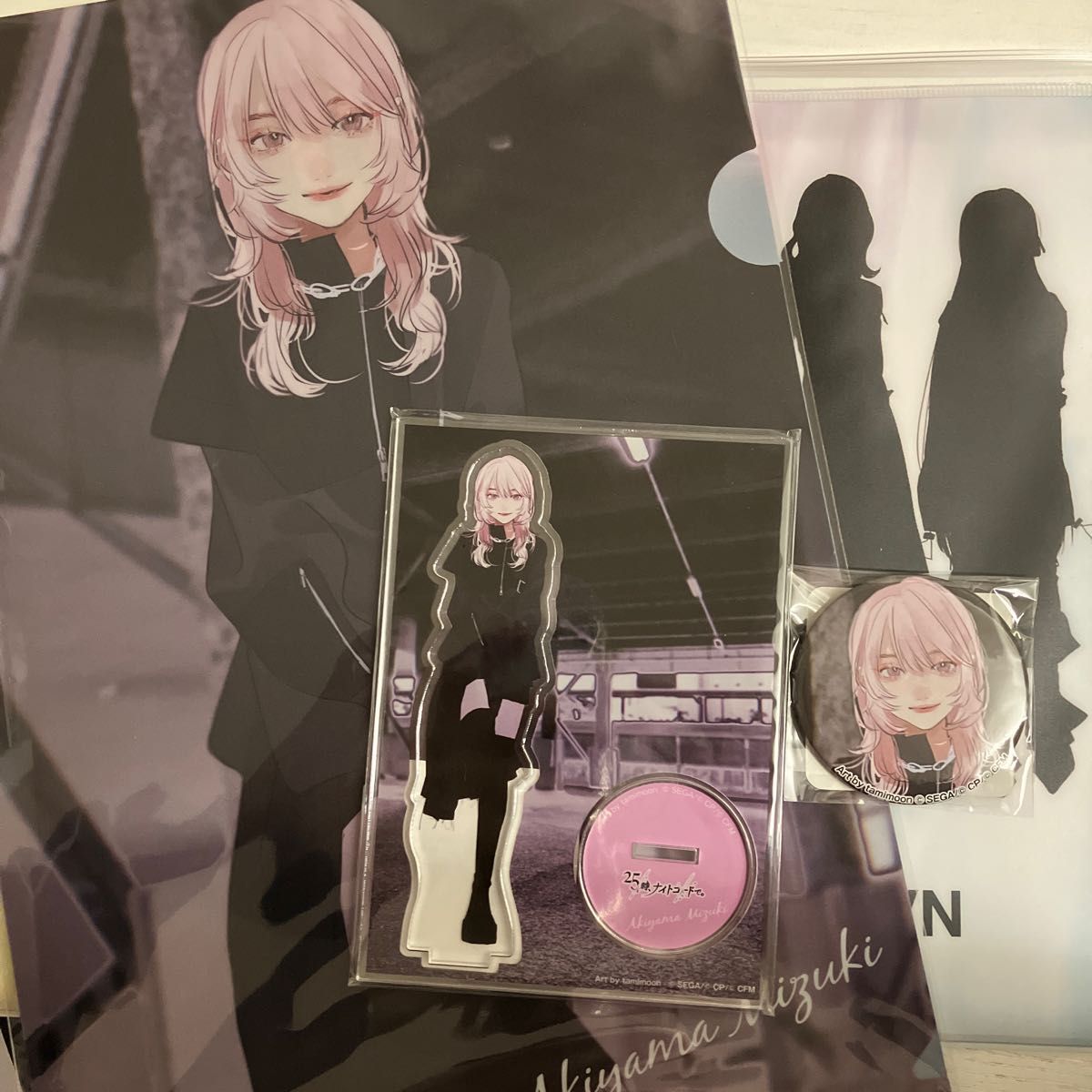 プロセカ 暁山瑞希 ZOZOTOWNコラボ アクスタ 缶バッジ ファイル プロセカ 暁山瑞希 ZOZOTOWNコラボ アクスタ 缶バッジ ファイル
