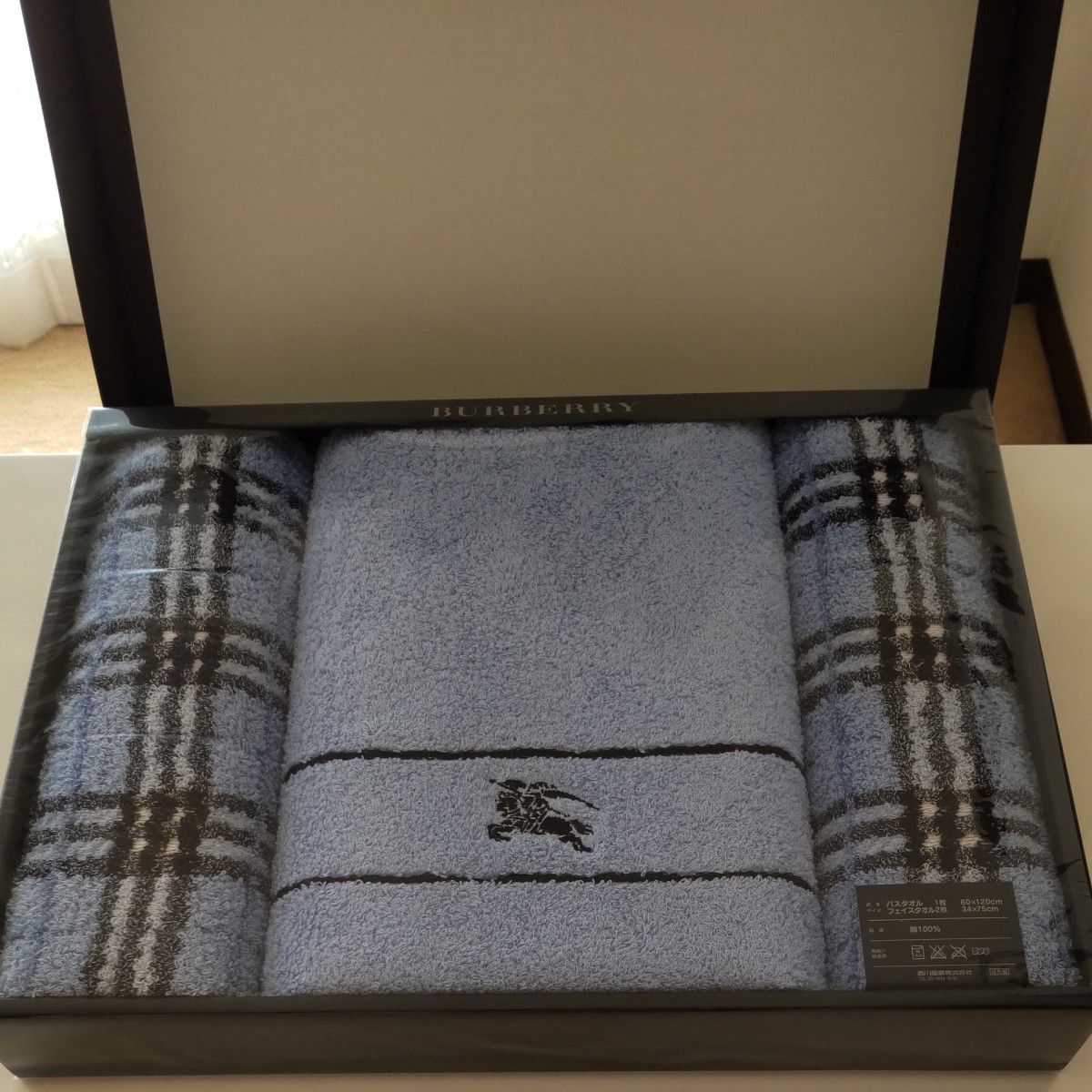 バーバリー フェイスタオル BURBERRY タオルセット バスタオル