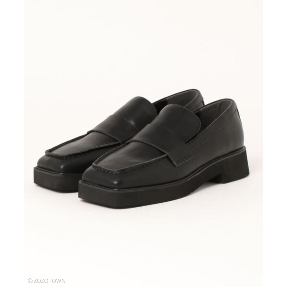 【BLACK BY MOUSSY】 square toe loafer(スクエアトゥローファー)