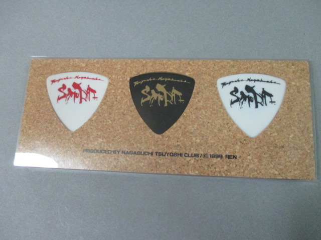 長渕剛グッズ2点セット◆SAMURAI ギターピックセット1999と空 JAPAN TOUR LIVE 2001-2002 "SORA" ステッカー　_画像3