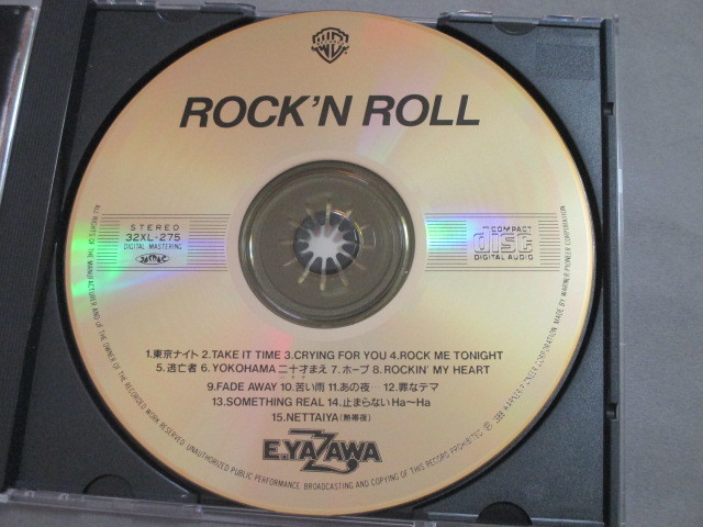 CD◆矢沢永吉／ROCK'N ROLL 帯なし　中古ゴールドCD_画像4