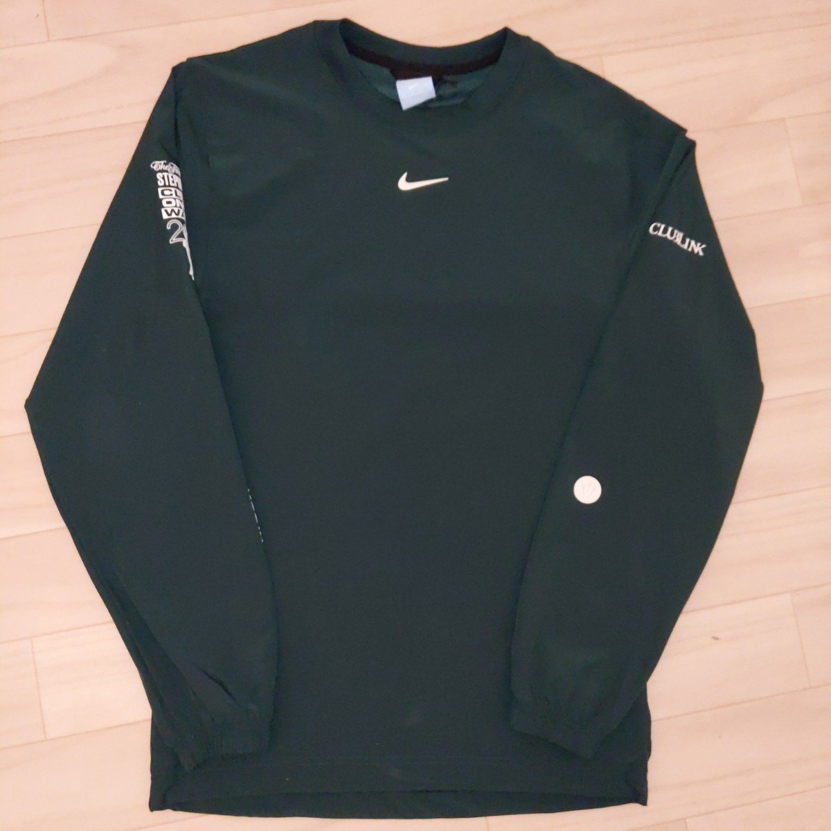 超レア】ナイキ クルーネックトップ NIKE×DRAKE NOCTA 緑 S 超レア】ナイキ クルーネックトップ NIKE×DRAKE NOCTA 緑 S