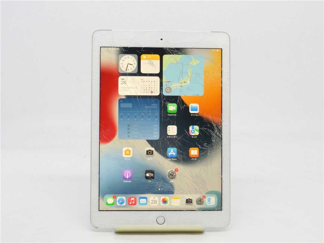 最新コレックション Apple iPad Wi-Fi+Cellular ガラス割れ ジャンク品