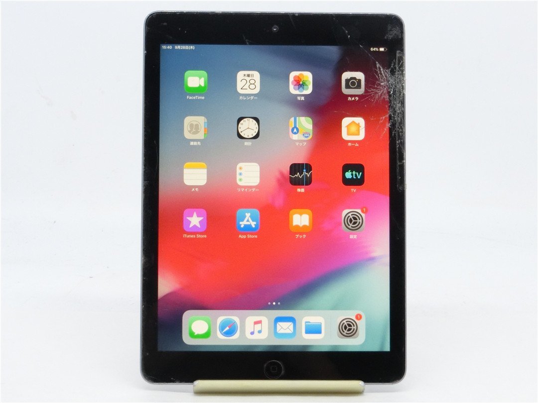 Apple iPad Air　A1474　32GB アクティベーションロック解除済み Wi-Fiモデル　　バッテリー90％　　ジャンク品　送料無料
