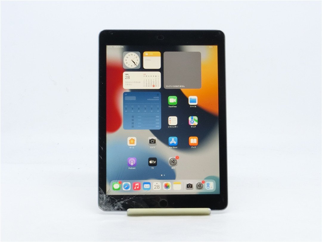 iPad第5世代(A1822)本体32GBスペースグレーWi-Fiモデル液晶傷無-