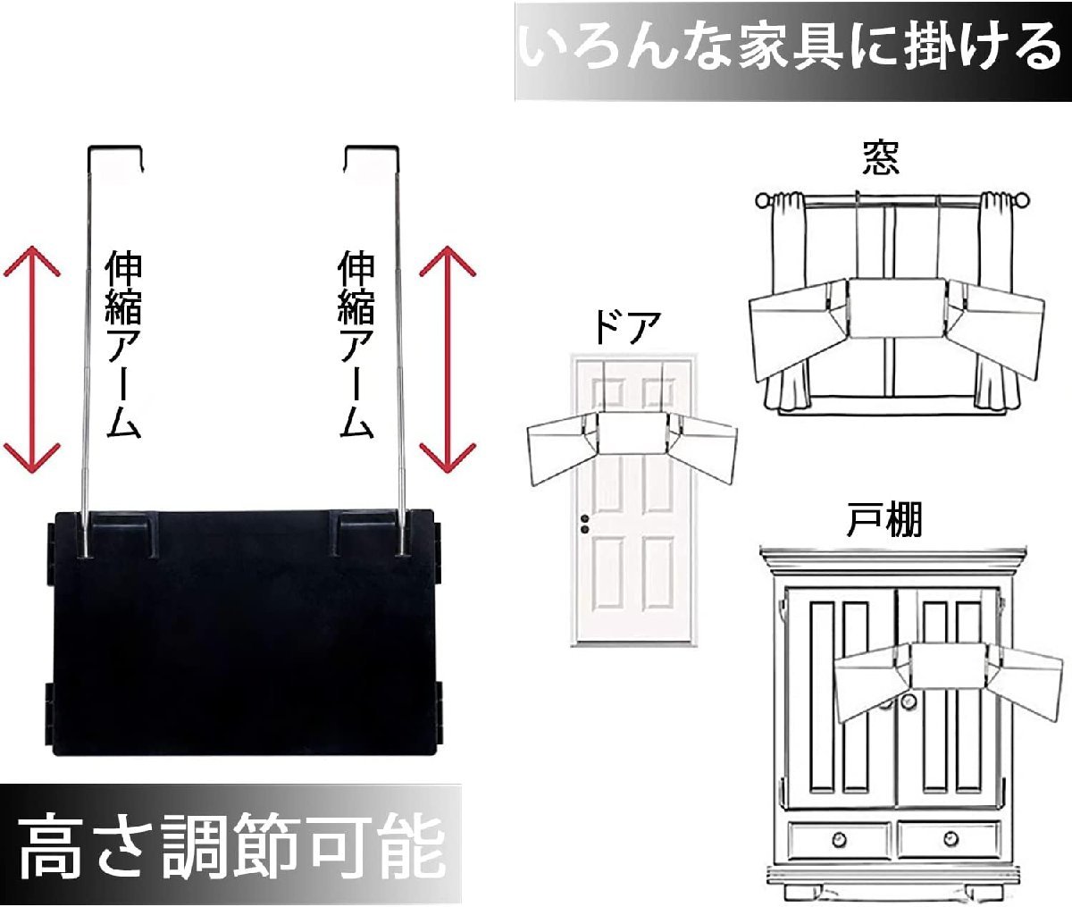 三面鏡 化粧鏡 壁掛け 10倍 拡大鏡付き 洗面台 収納 大きい 化粧鏡 折りたたみ式 賃貸 セルフカット 女優ミラー 調節可 折り畳みミラー_画像4