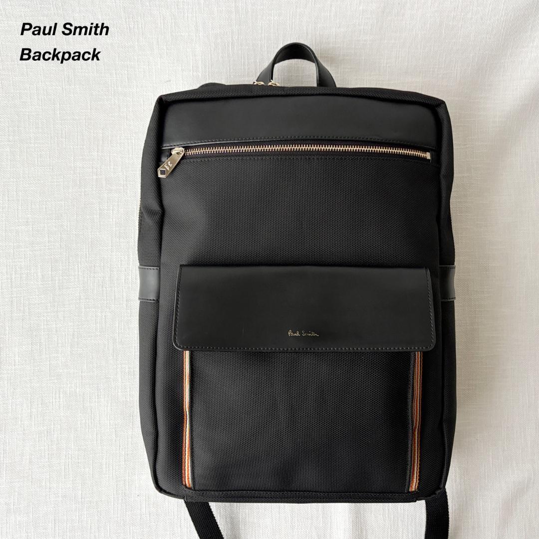 Paul Smith ポールスミス マルチストライプ リュック バックパック