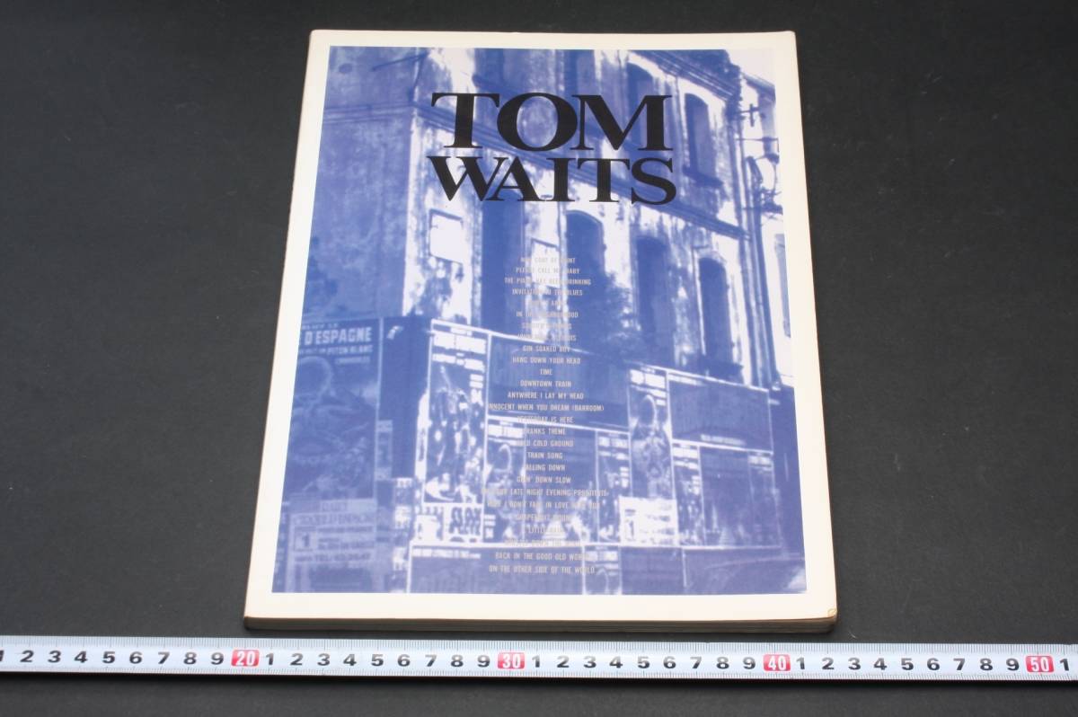 4976 楽譜 TOM waits トム・ウェイツ 採譜・アレンジ＆浄書 HANDS-EM 1995年発行 _画像1