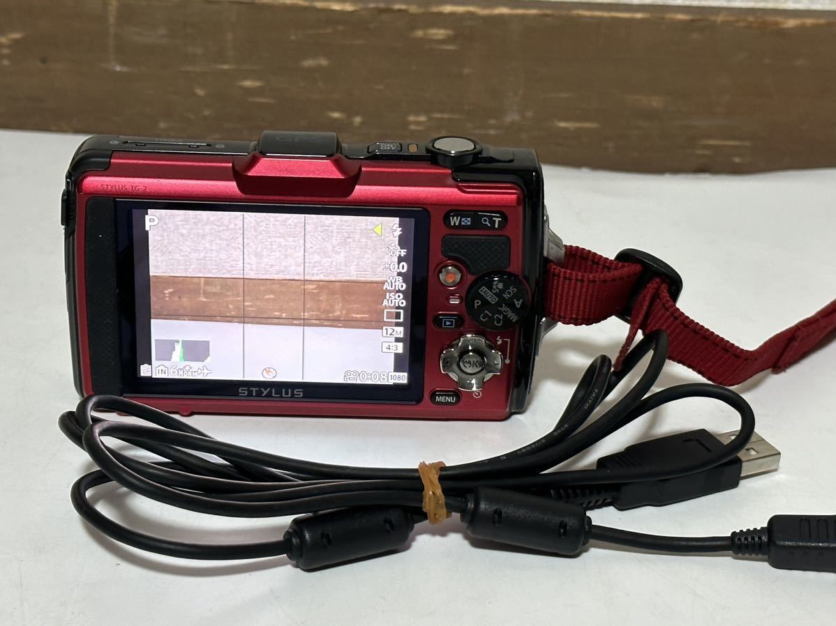 品多く 美品 OLYMPUS オリンパス デジタルカメラ STYLUS TG-2 Tough