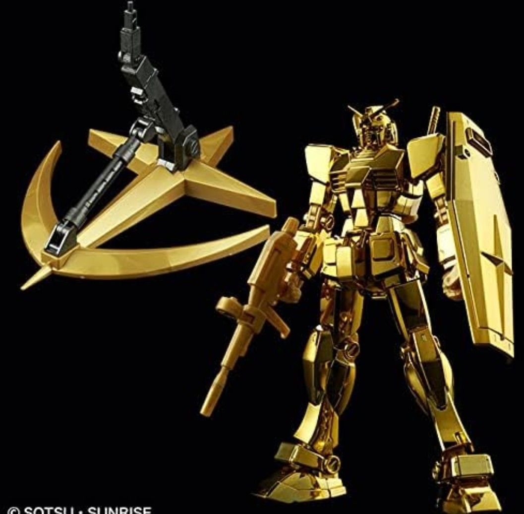 ガンダムベース限定景品HGRX-78-2 ガンダム[ゴールドコーティング