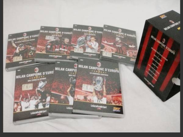 ACミラン DVD 2006-2007 UEFAチャンピオンズリーグ DVD 7枚組 BOX セット_画像1
