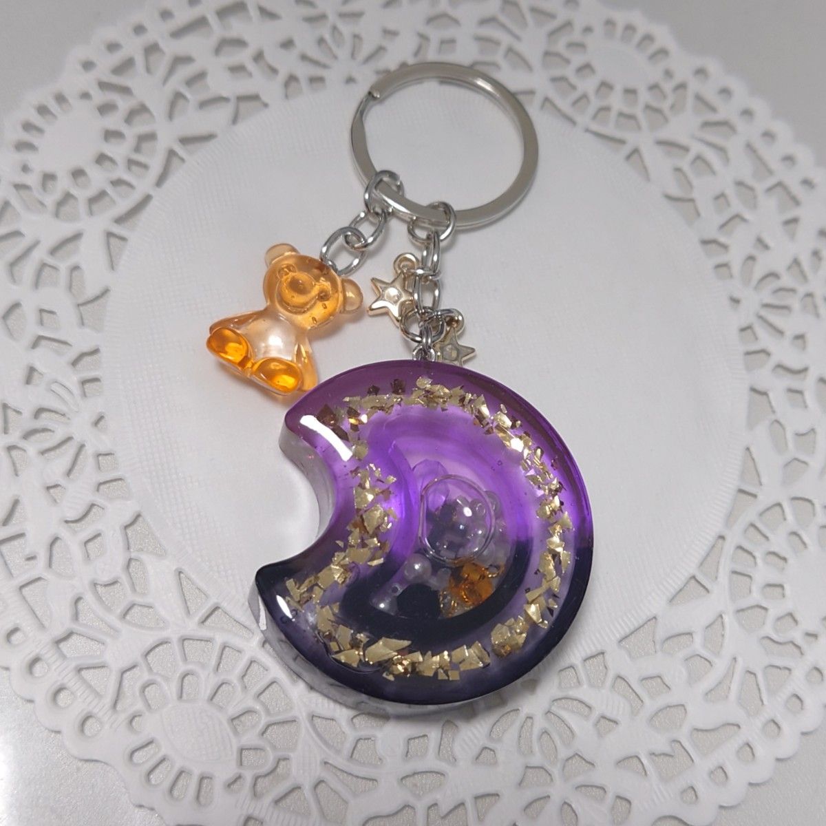 レジン NO.225 スリムくまちゃんハロウィン限定-