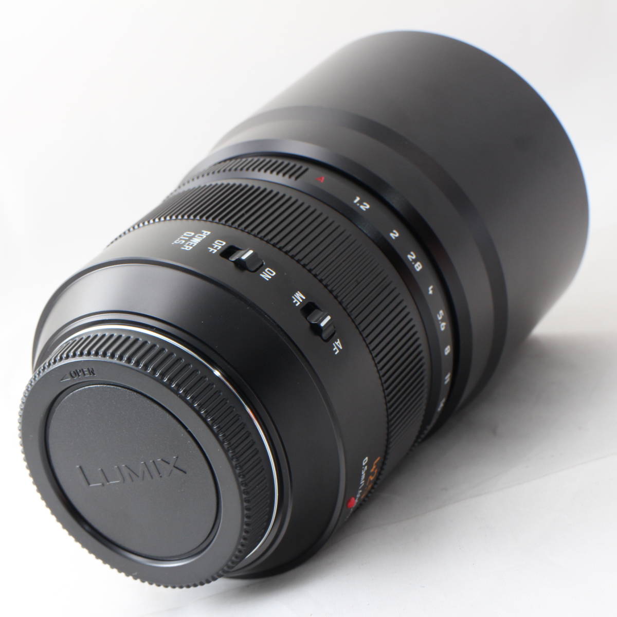 ☆美品☆ Panasonic パナソニック マイクロフォーサーズ用 ライカ LEICA DG NOCTICRON 42.5mm/F1.2 ASPH./POWER O.I.S. H-NS043 #R159_画像4