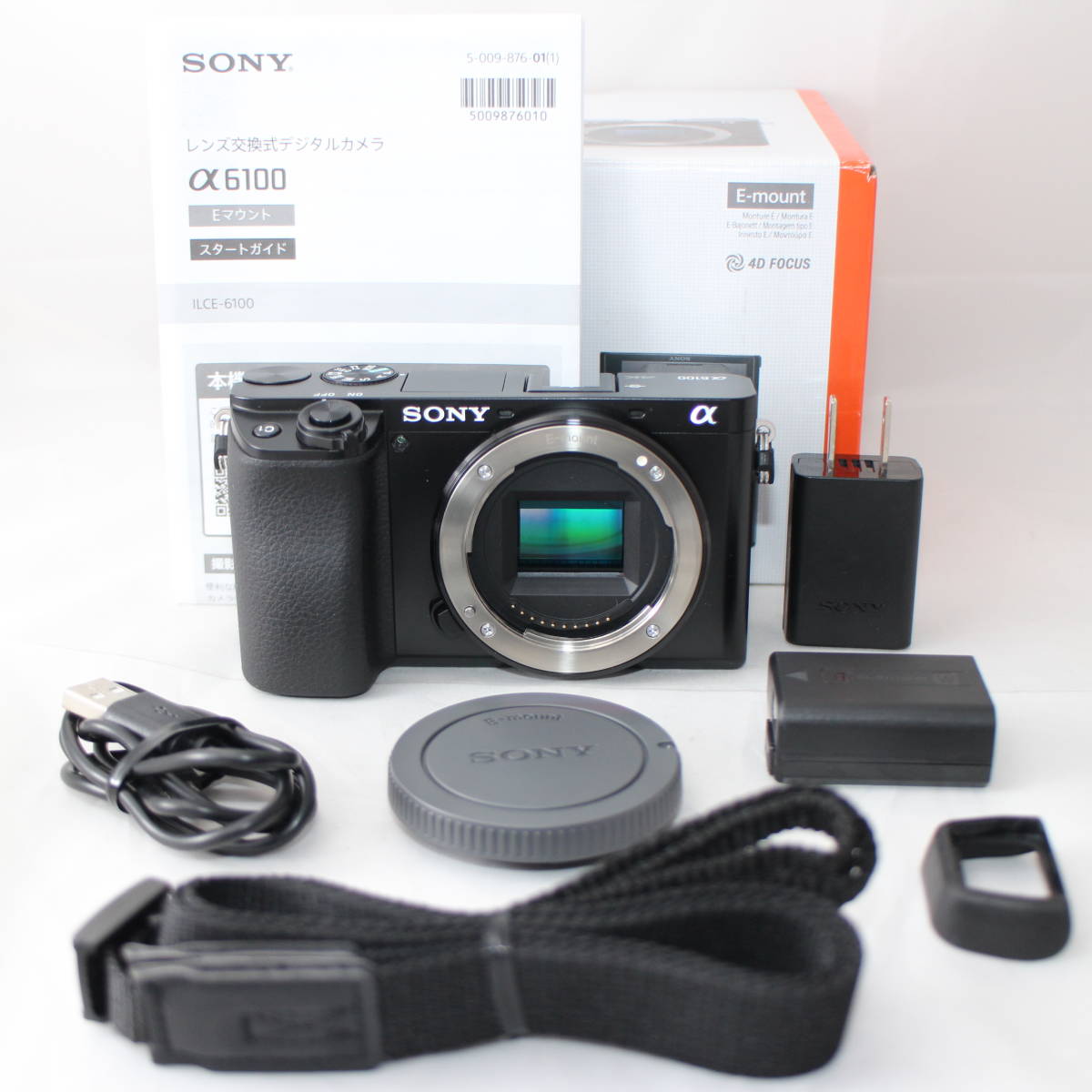☆新品級・ショット数759☆ SONY ソニー ミラーレス一眼 α6100 ボディ