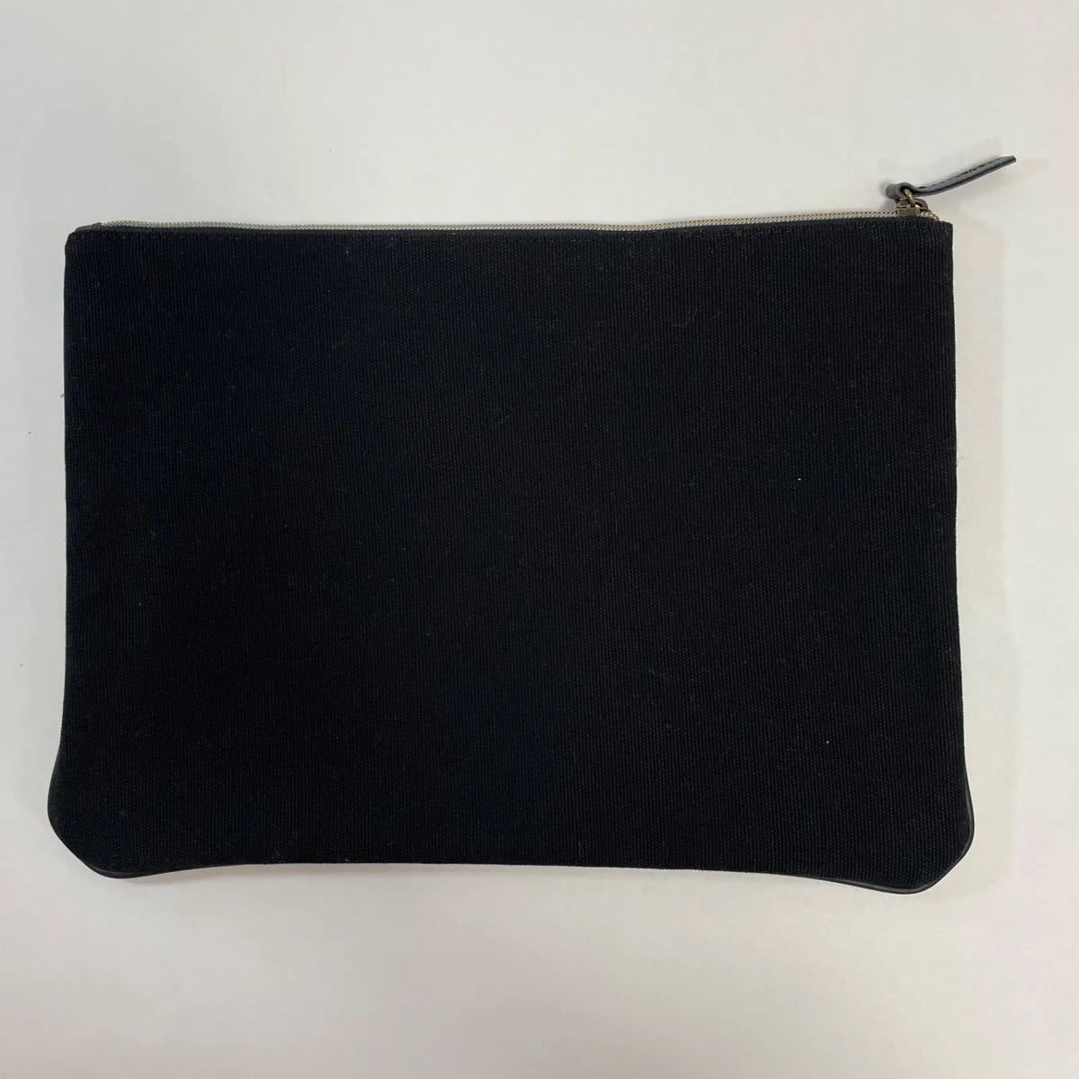  new goods unused La Piece(lapies) clutch bag black 