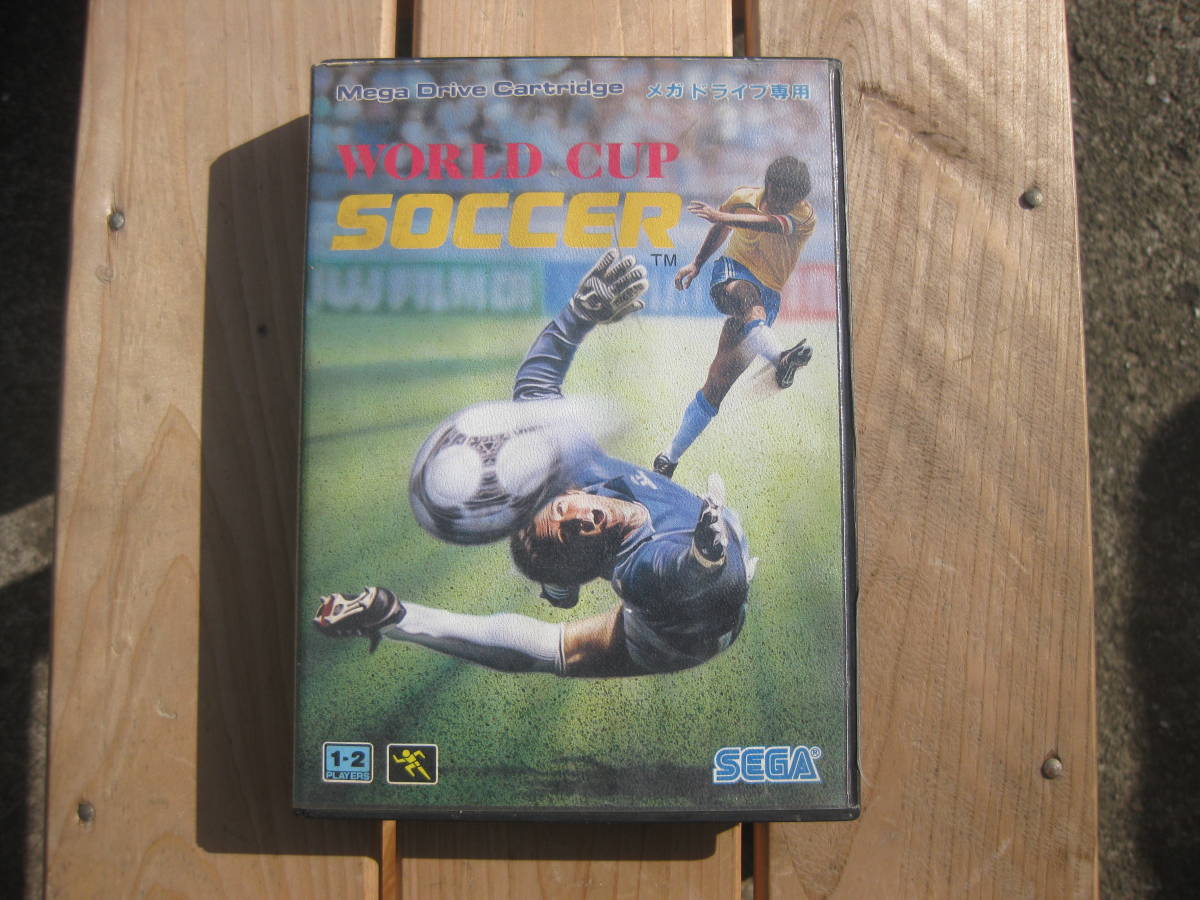 【1円～】メガドライブ ソフト ワールドカップサッカー サッカーゲーム SEGA セガ_画像1