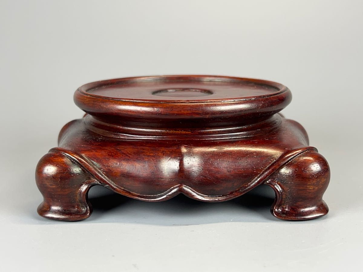 大きな取引 丸台 花台 大型花台 【閑】唐木製 盆栽台 茶道具☆時代物 ... 大きな取引 丸台 花台 大型花台 【閑】唐木製 盆栽台 茶道具☆時代物 ...