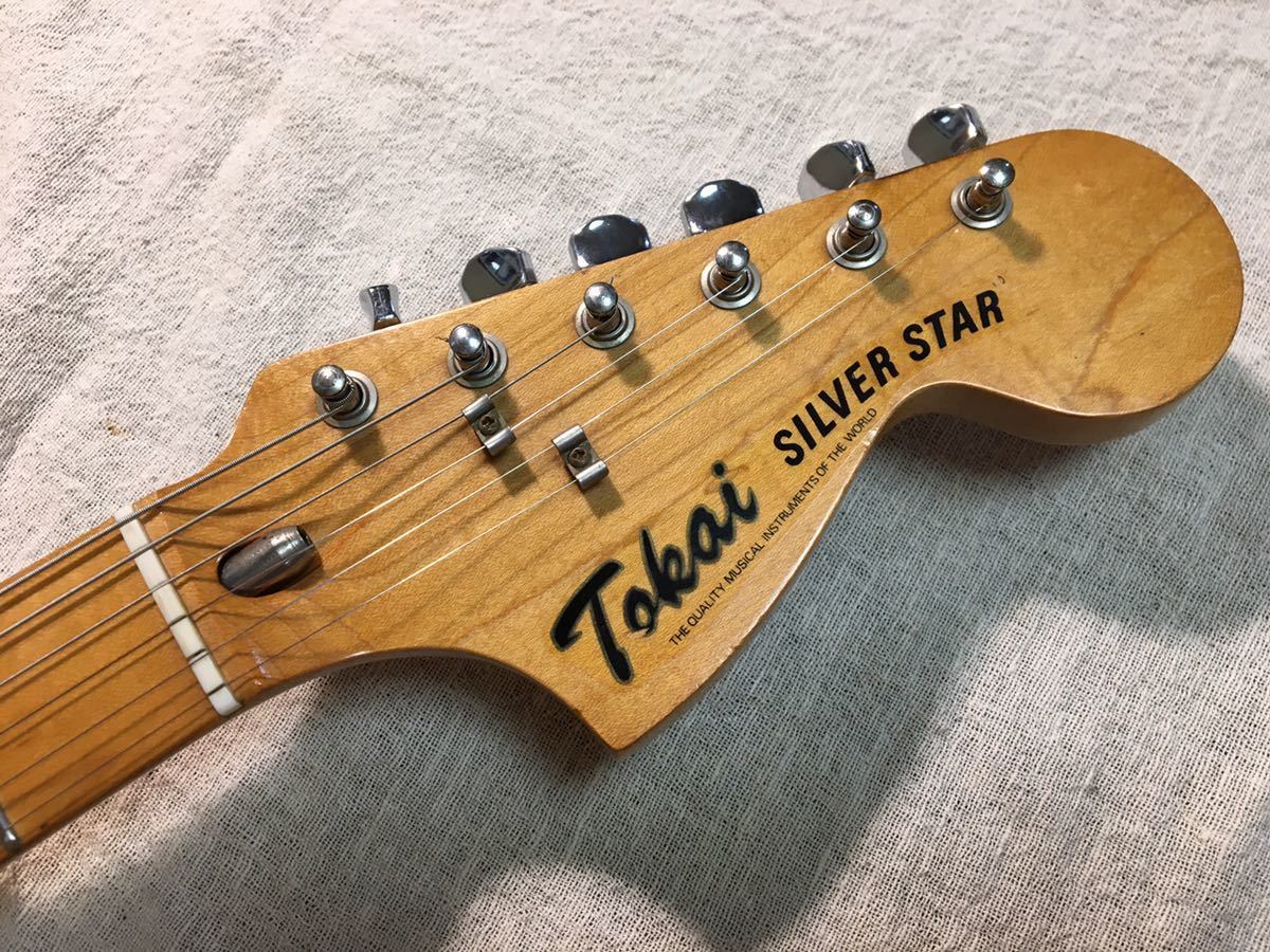 Tokai トーカイ Silver Star SS ラージヘッド 3点留め ブレットナット Fender 70's Stratocasterタイプ ストラトキャスター Japan Vintage_画像5