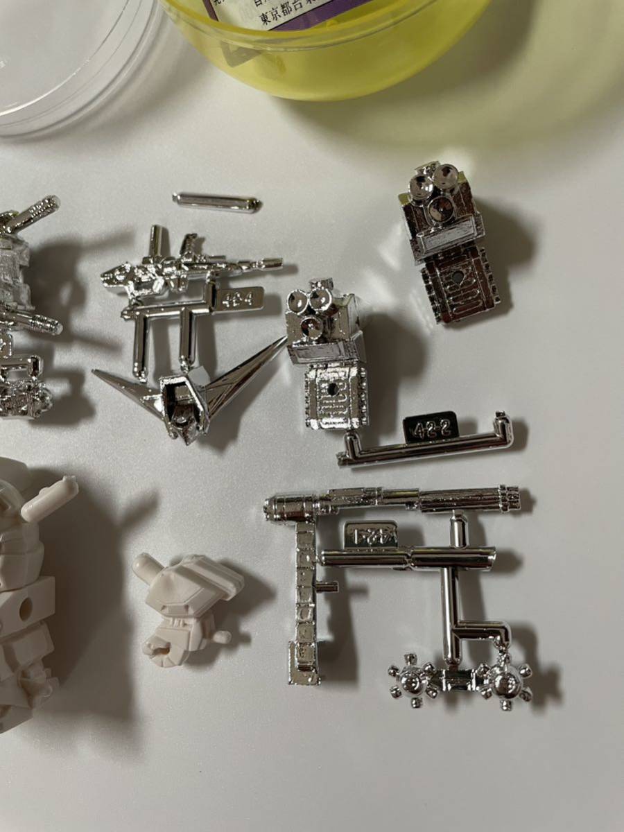 SD ガンダム フルアーマー ガチャガチャ 塩ビ ガン消し ミニプラ