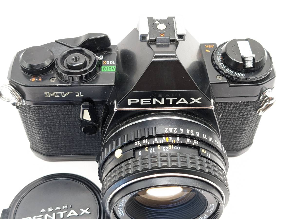 ★極上品・動作保証★ ペンタックス PENTAX MV1 + SMC PENTAX-M 50mm F2 レンズセット【Operation confirmed】 #1209_画像3