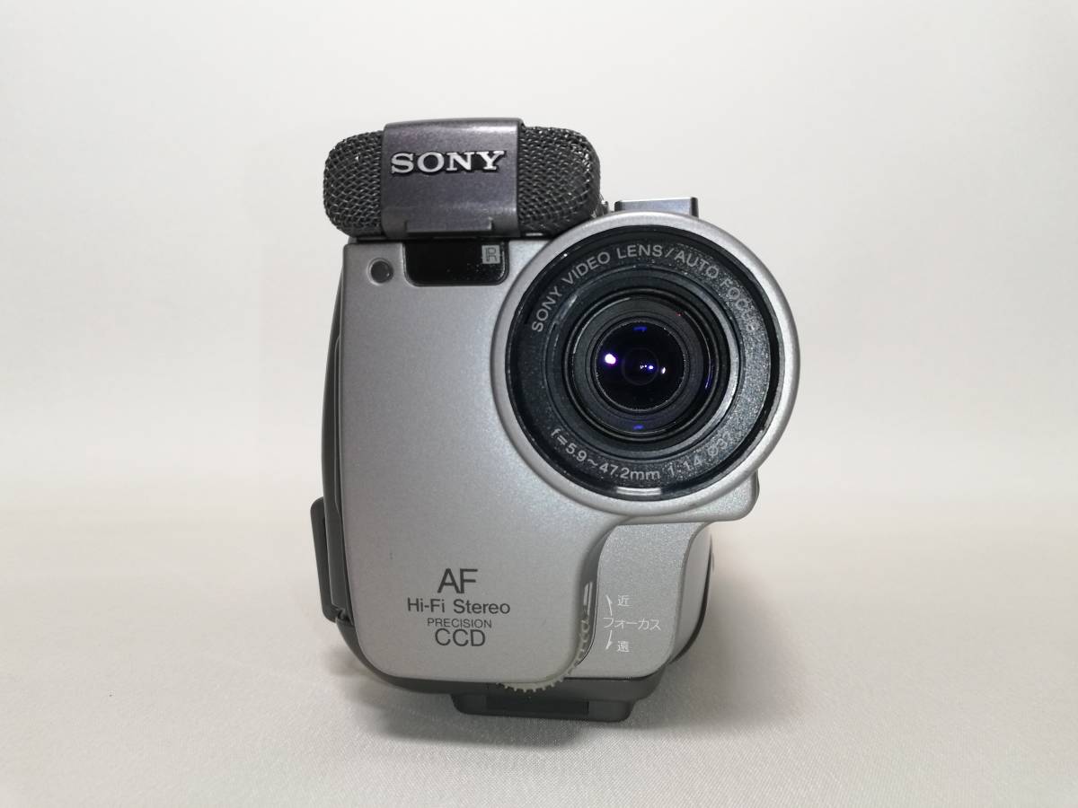 【録画・再生OK】SONY ソニーCCD-TR1 Hi8ビデオカメラ_画像3