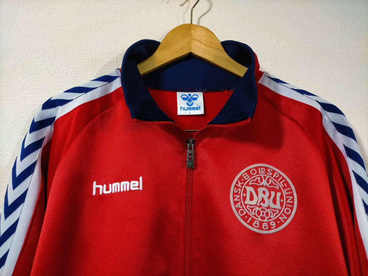 hummel(ヒュンメル) デンマーク代表 アンセムジャケット トレーニングトップ ジャージ [L] N98 国別_画像2