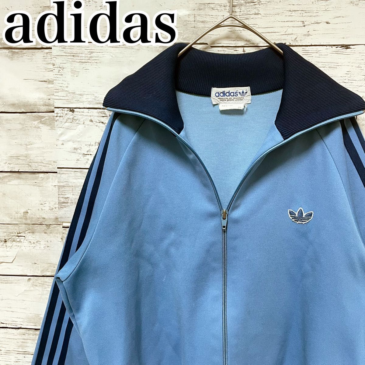 80s】adidas アディダス 古着 デサント トラックジャケット