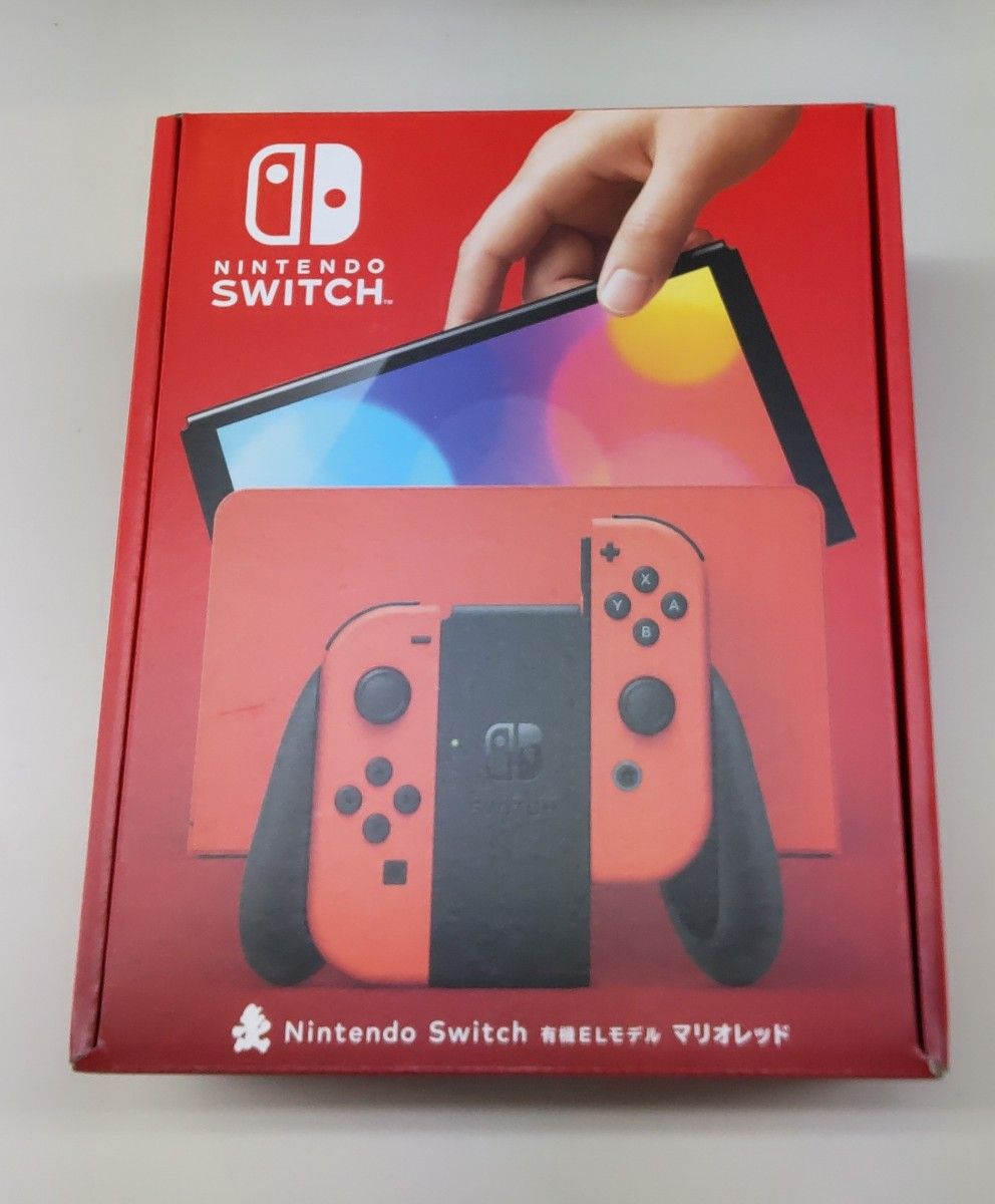 Switch本体 Nintendo Switch 有機EL マリオレッド 新品未開封｜PayPay