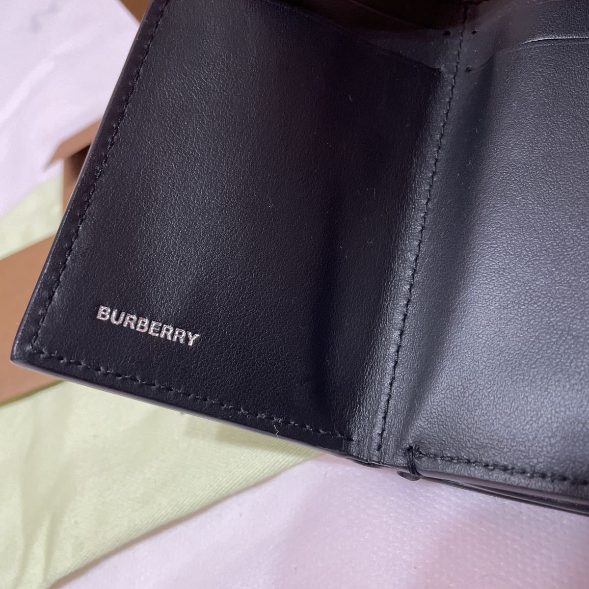 未使用品　BURBERRRY バーバリー　財布　三つ折り　ウォレット　レディース　メンズ_画像4