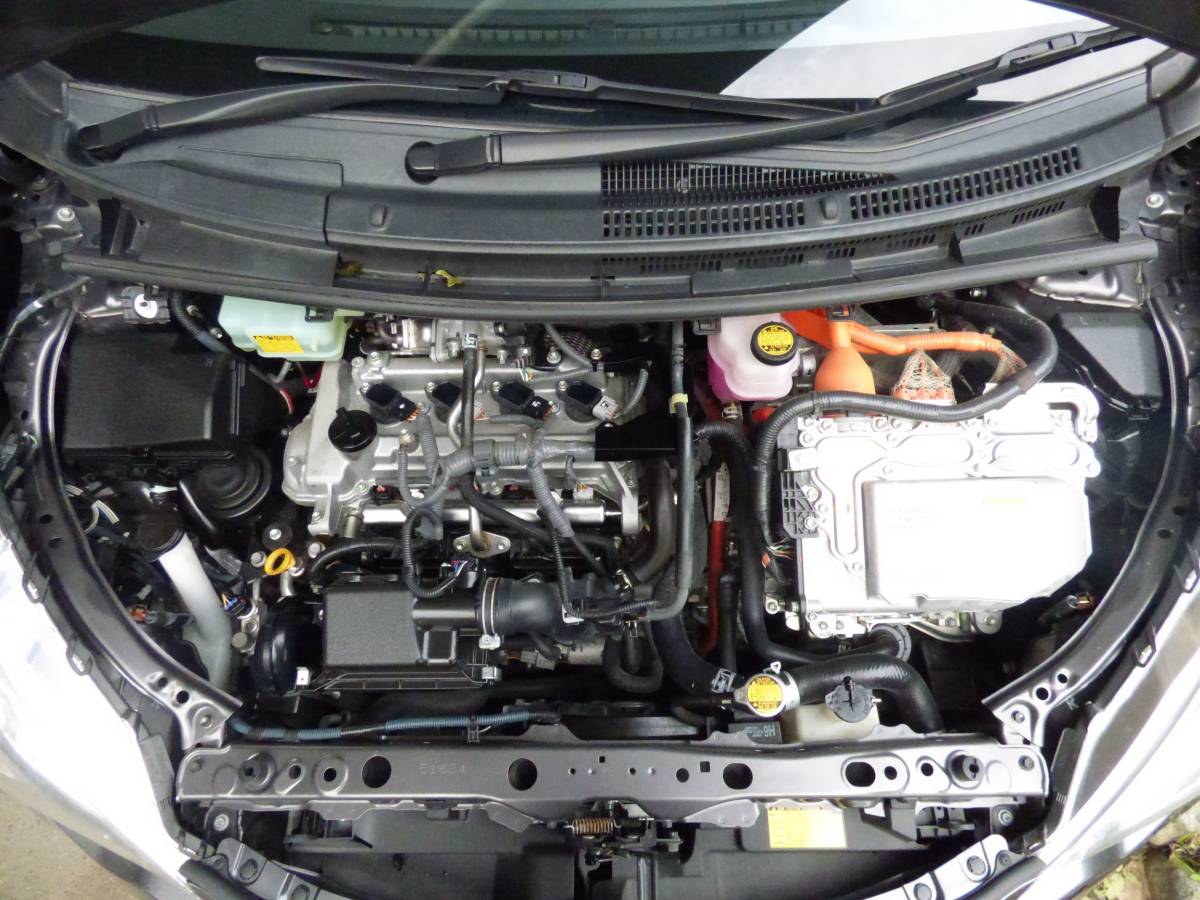 *H25 hybrid aqua S real running 61500km vehicle inspection "shaken" full turn! original SD navi / back monitor /ETC/ Full seg TV