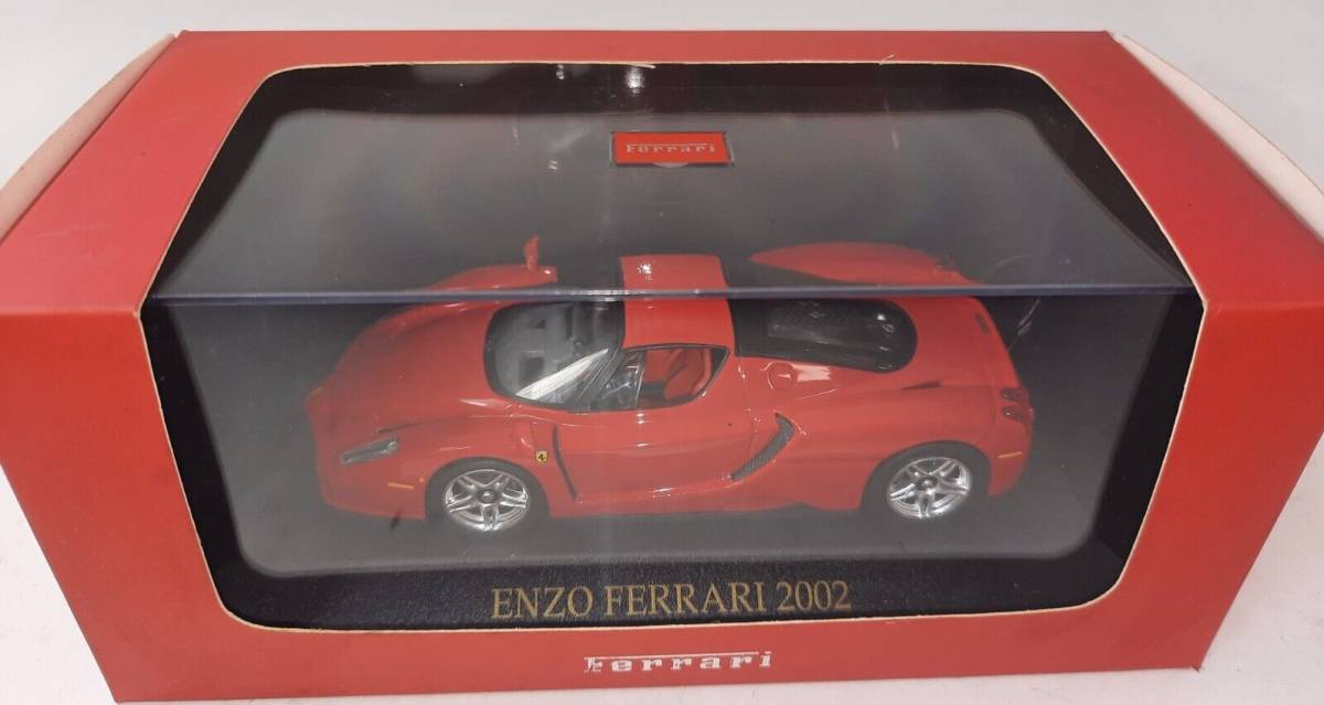 【フェラーリ公認】Ж 未使用! イクソ 1/43 エンツォ フェラーリ 2002 レッド Ж Official Enzo Ferrari Red ixo Ж 246 250 F40 F50 Dino_画像1