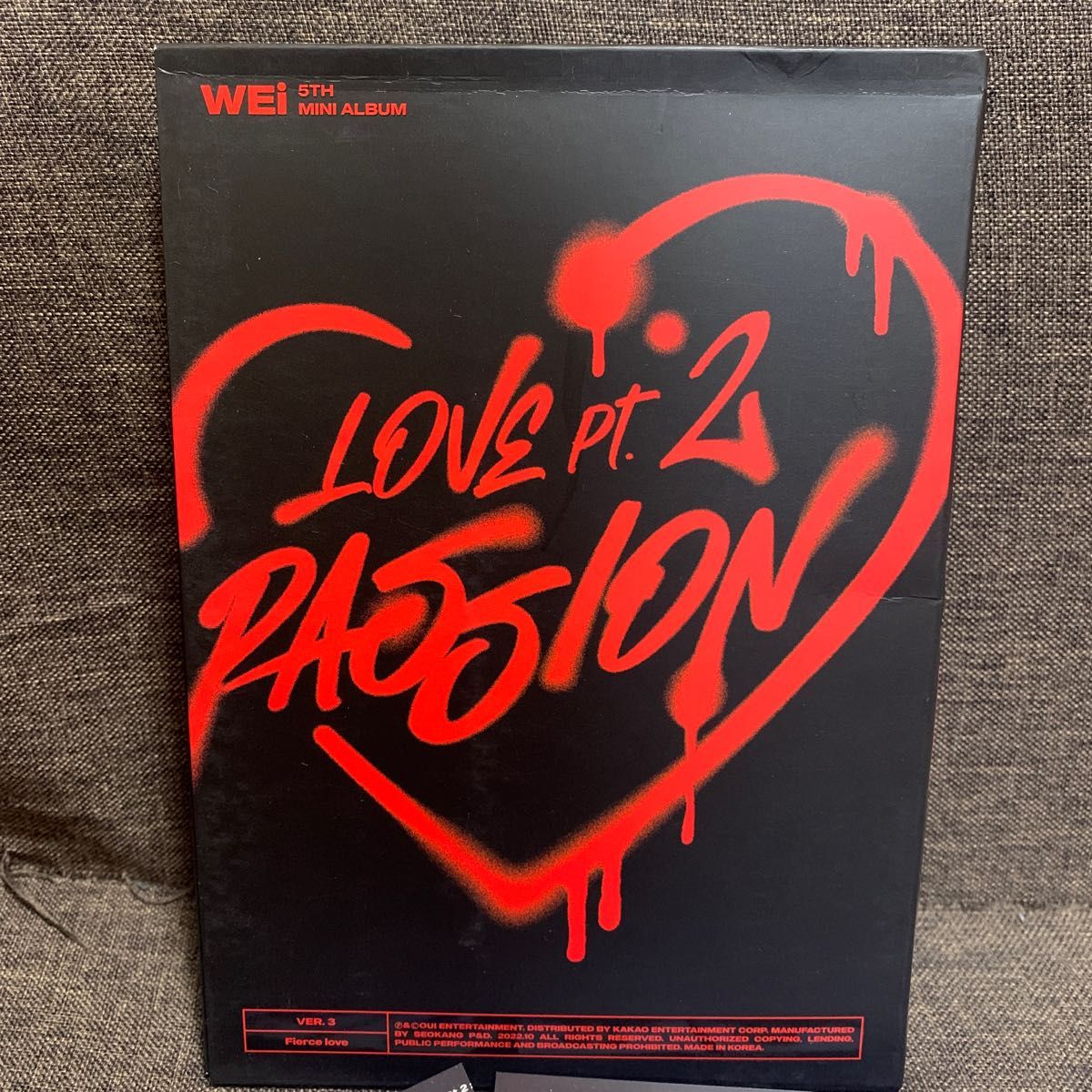 WEi  Love Pt.2 : Passion デヒョン セット