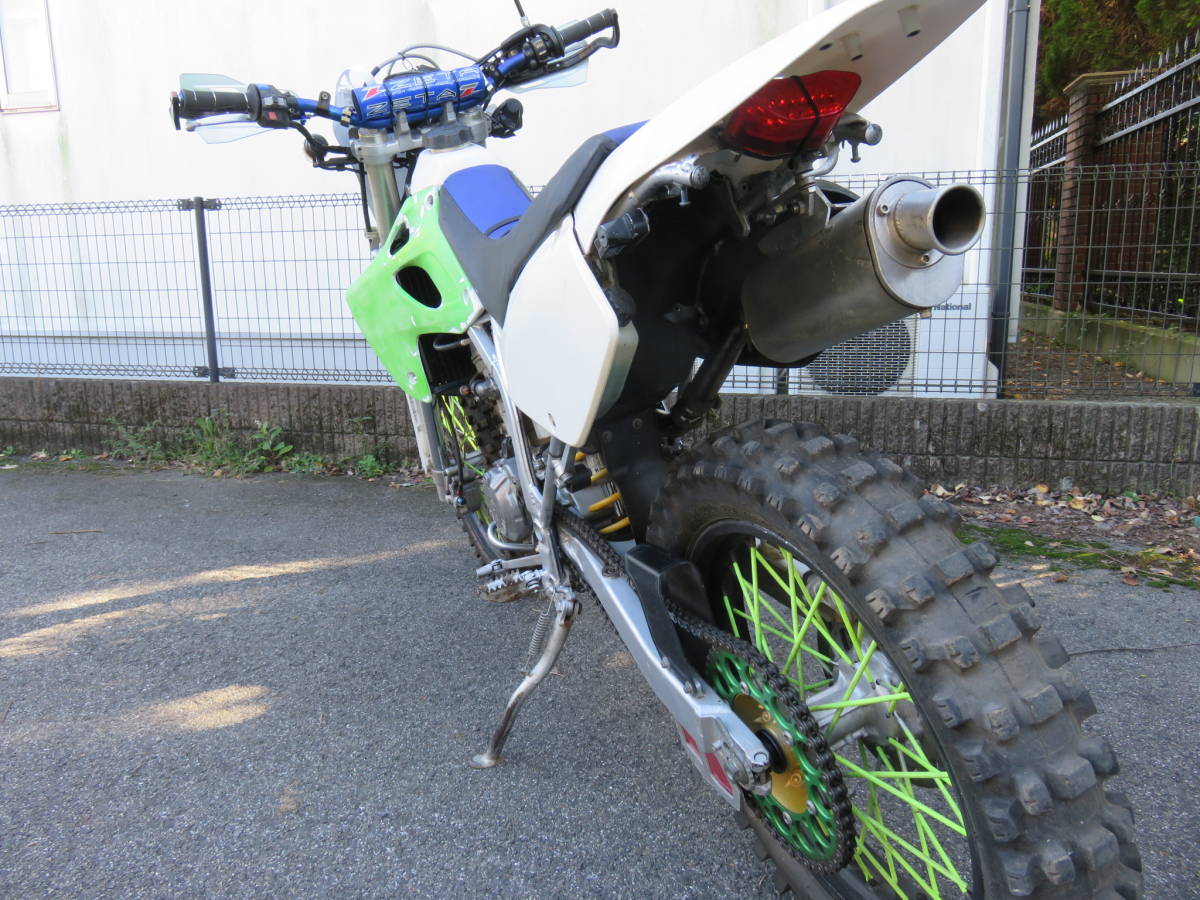 カワサキ KLX250 林道 モトクロス エンデューロ Dトラッカー détails d