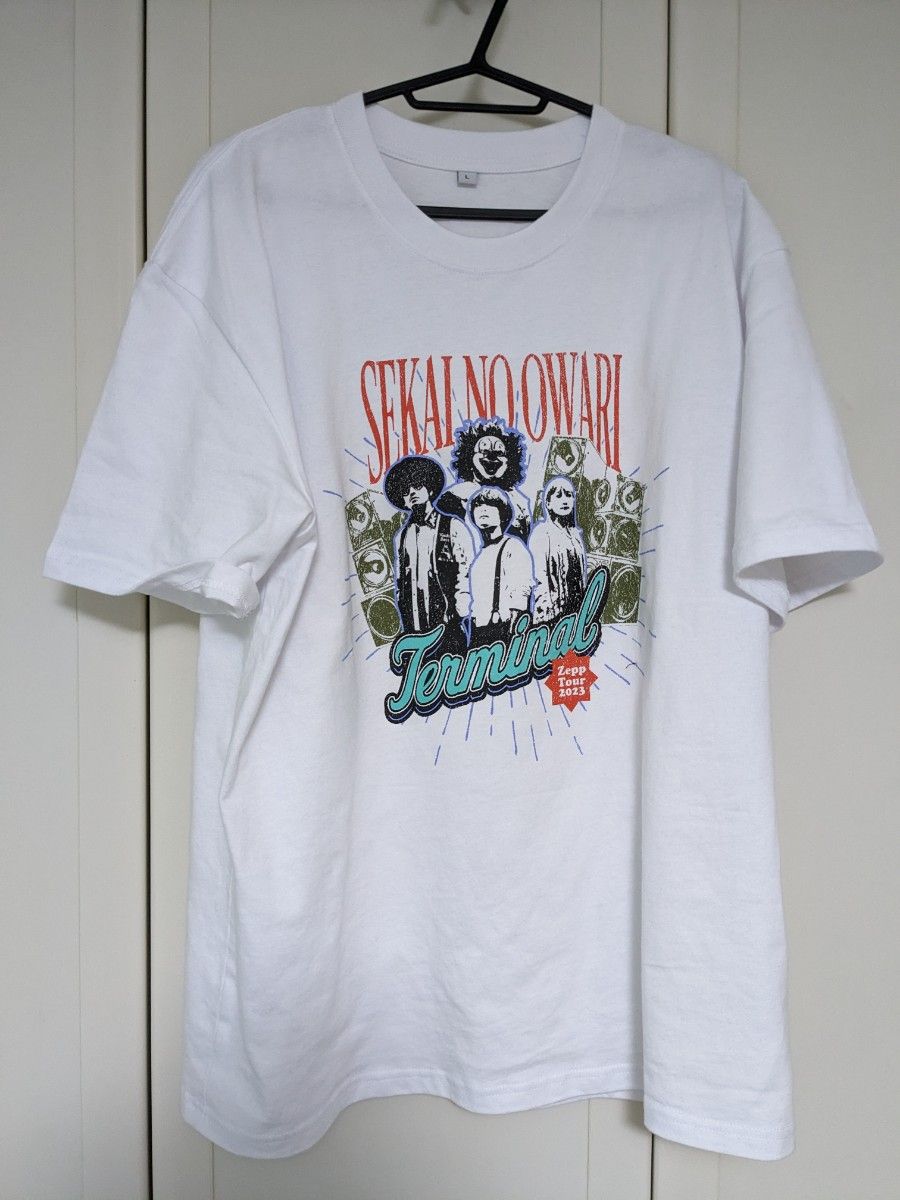 SEKAI NO OWARI Terminal Tシャツ ホワイト L