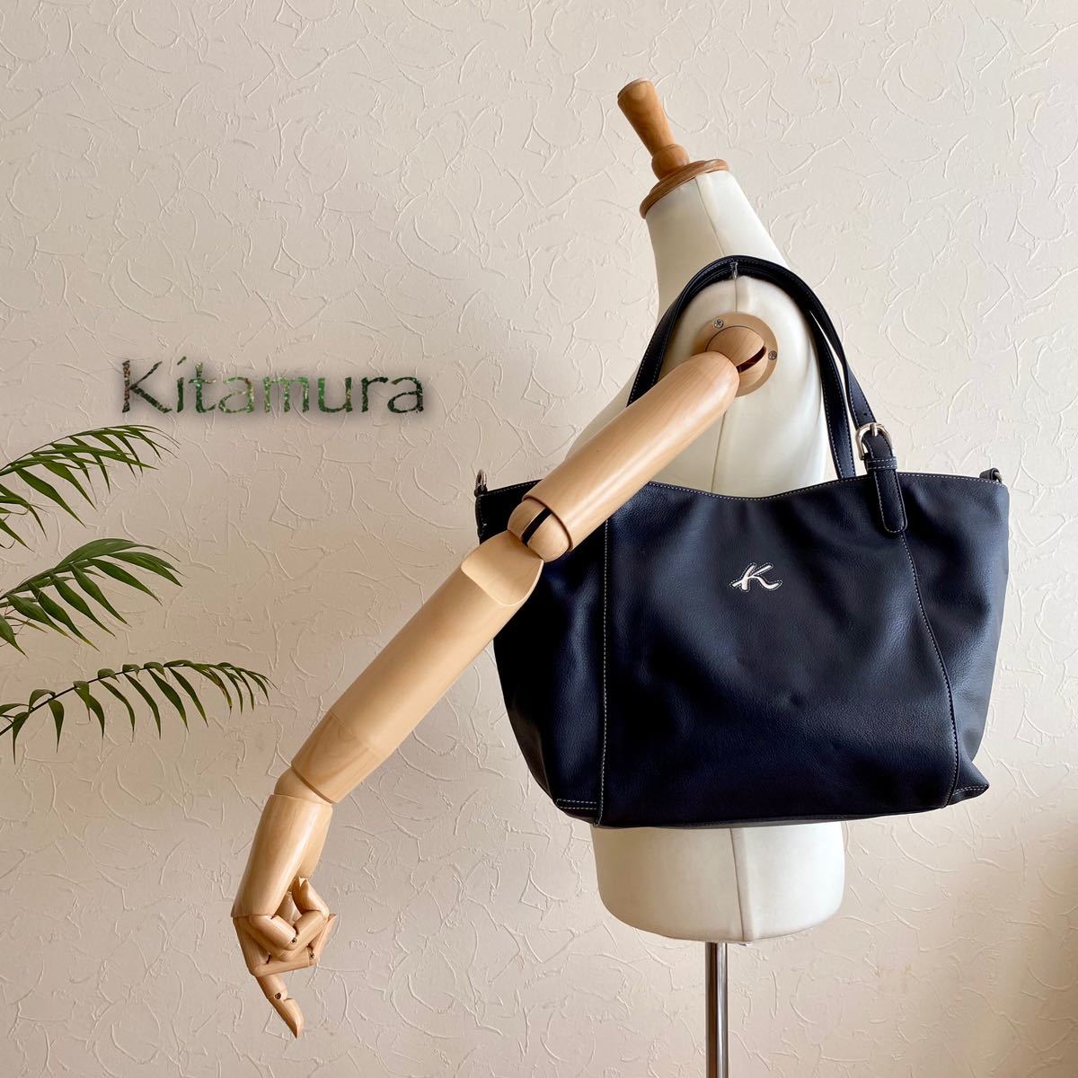 新品未使用 Kitamura キタムラ レザートートバッグ レディース