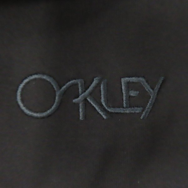 【未使用】Oakley/オークリー メンズ 長袖 ジャージ ジャケット BORDERLESS LT TRACK JKT ブラック FOA405943/M /_画像7